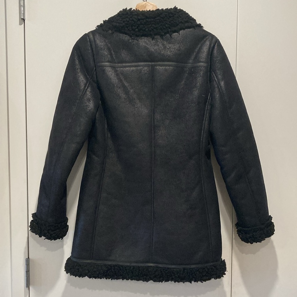 Faux Shearling Coat - image 2